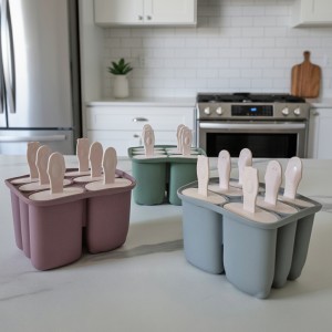 실리콘 아이스 샤베트 몰드 6구 no.50