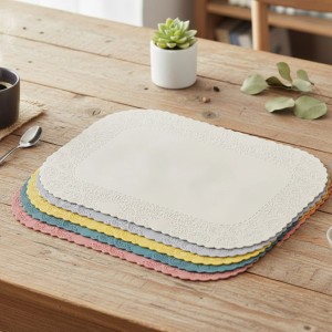 실리콘 레이스 식탁매트 no.1