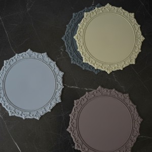 실리콘 원형 인덕션보호매트 & 테이블매트 no.58