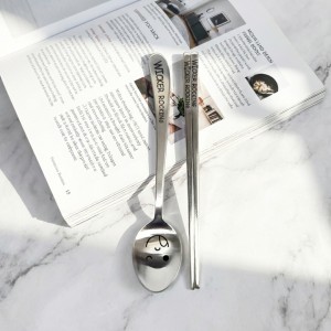 윙커 쥬니어 수저세트 1벌(숟가락+젓가락) no.18