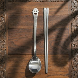 스마일 어른 수저세트 1벌 (숟가락+젓가락) no.1