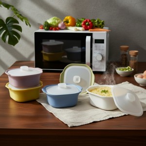 실리콘 UV코팅 사각냄비 소 600ml no.112 100% 플래티넘 실리콘